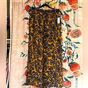 HEI from Anthropologie Rayon pant NWT sz Medium